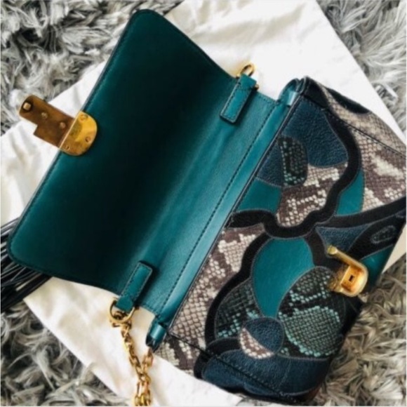 Marc Jacobs J Snake Patchwork Crossbody - Picture 3 of 7